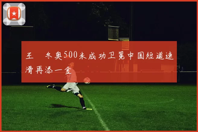 王濛冬奥500米成功卫冕中国短道速滑再添一金